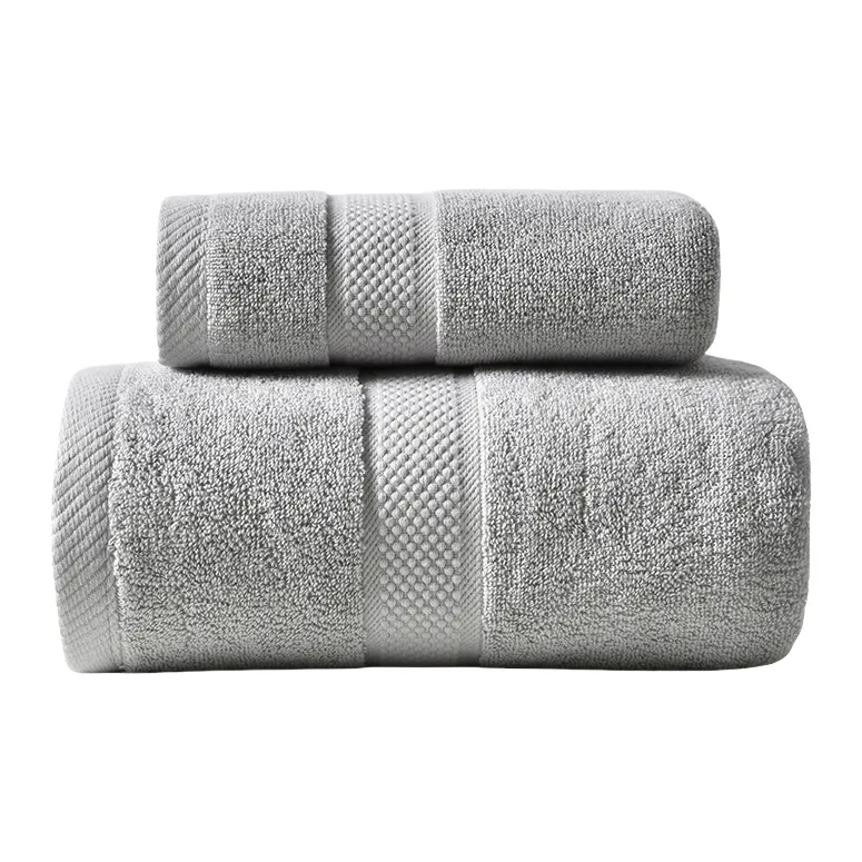HLA Classic Solid Color 100% Cotton Towel Bath Towel-26