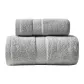 2 Pack (Light Gray Towel *1, Light Gray Bath Towel *1)