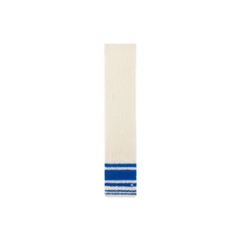 CELINE Striped Scarf In Chunky Mohair And Wool