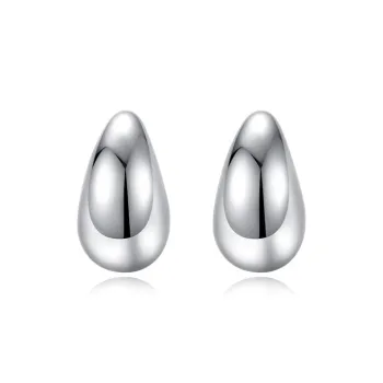 SHENGYALUO 999 Fine Silver Stud Earrings Women's