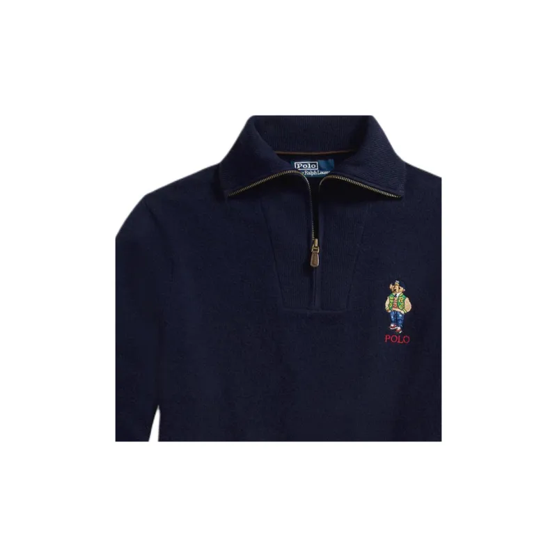 HUGO BOSS Sweater Men's Marine Blue-4