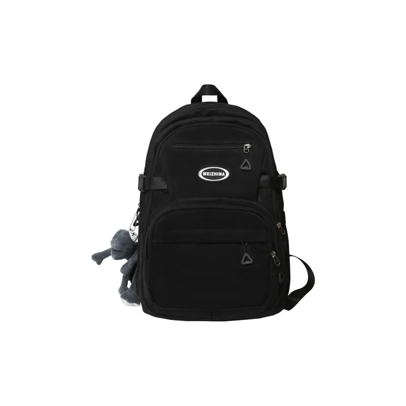 Yalu Nylon Backpack Regular Unisex Multicolor-17