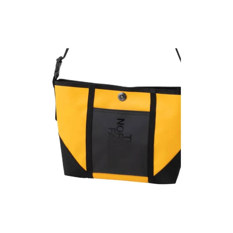 THE NORTH FACE Recycled Polyester Crossbody Bag Shoulder Bag Regular Unisex Gold & Black-1