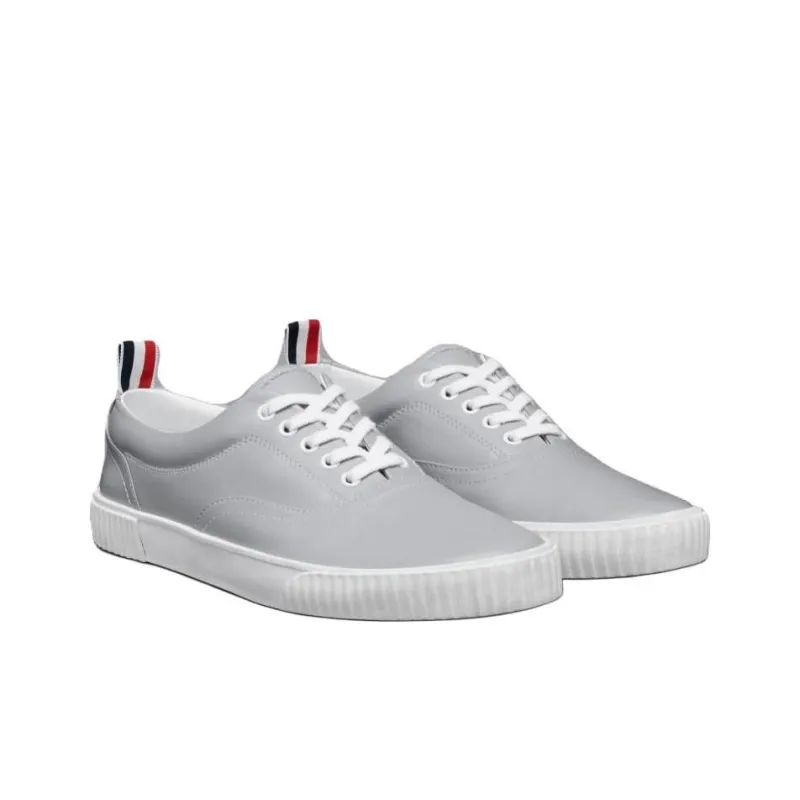 THOM BROWNE· Vitello Skateboard Shoes Men's Gray-2