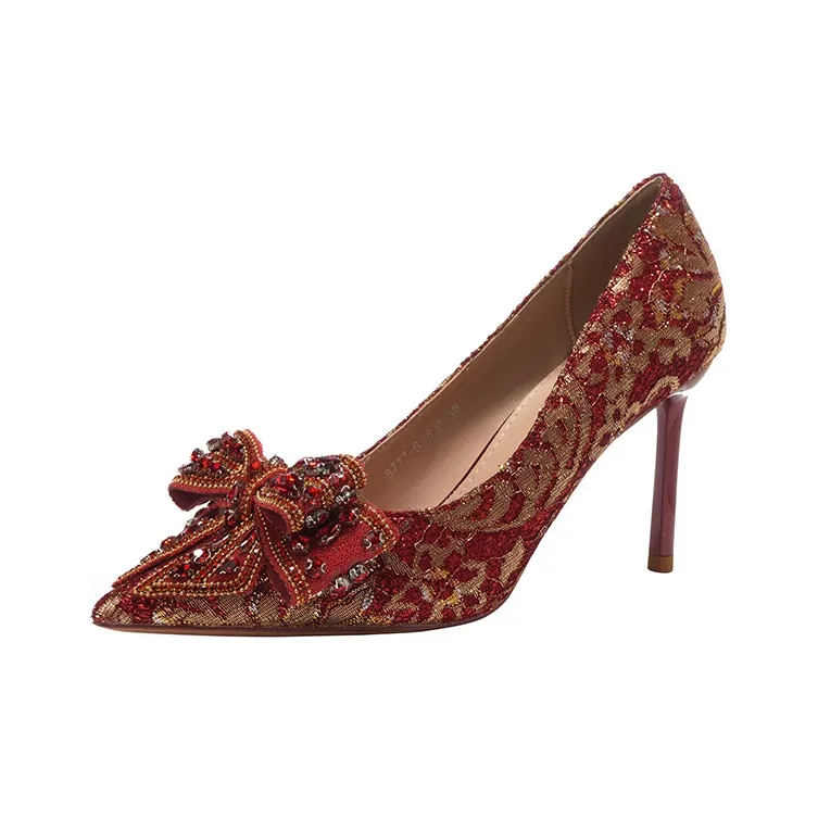 QITUMAUL High Heels Women's-6