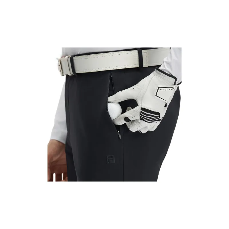 FILA Golf Series Knitted Sports Pants Men's Legend Blue-4