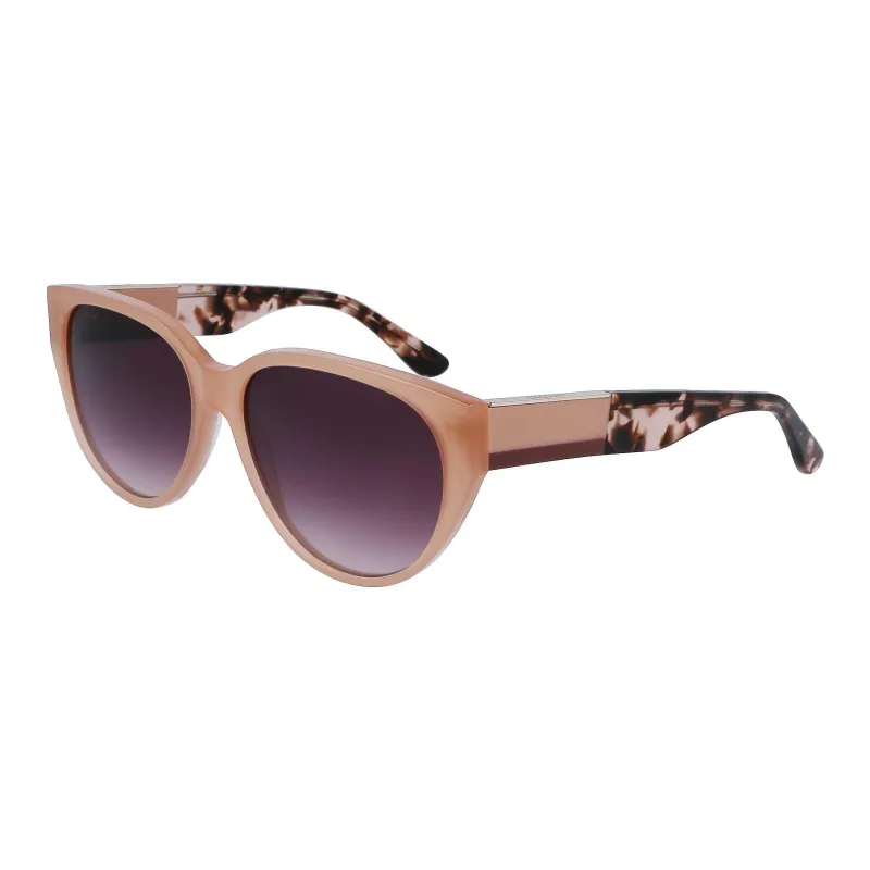 LACOSTE Plastic Cat Eye Sunglasses Women's Brown-0