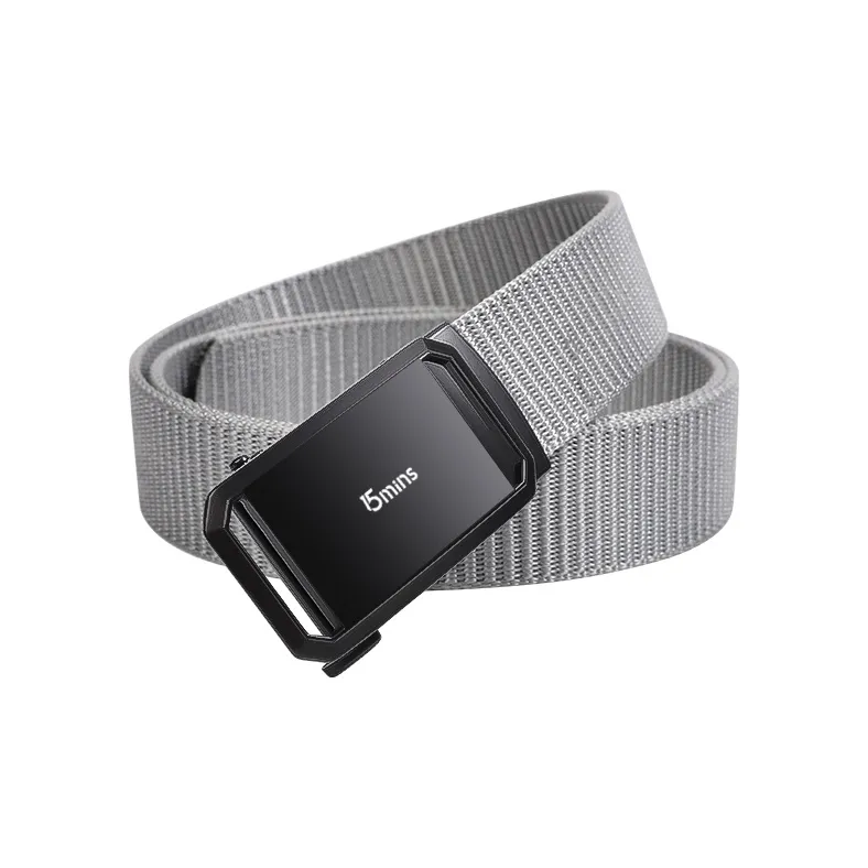 15 MINS Fabric Belt Men's Multiple Colors Width 3.5cm-1