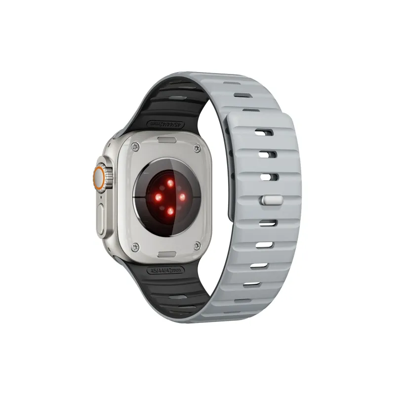 SOOPSORI Watch Band Apple Compatibility Silicone Material-13