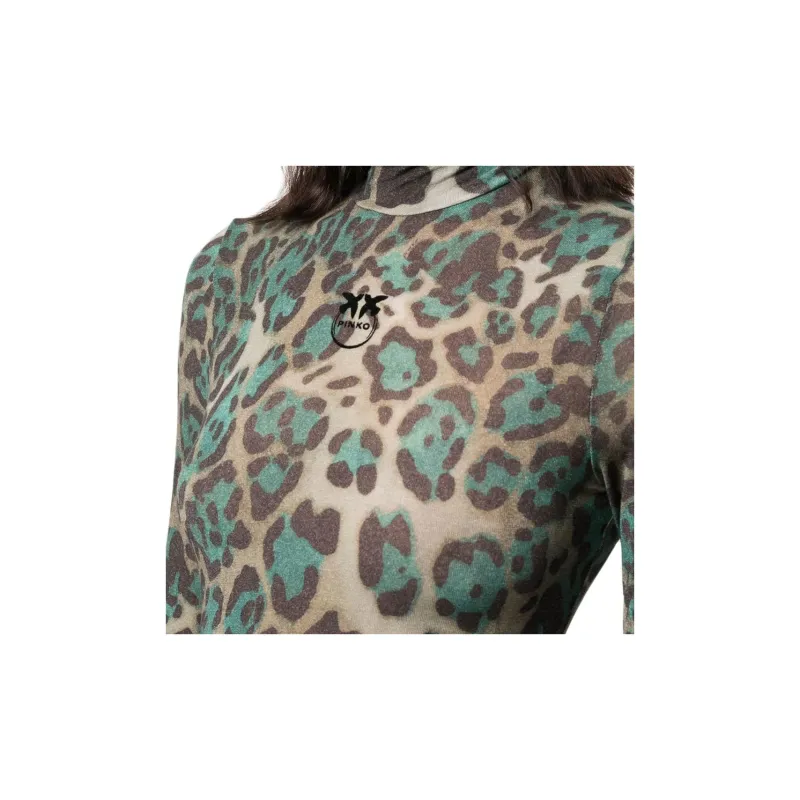 PINKO T Shirts Women's Green-4