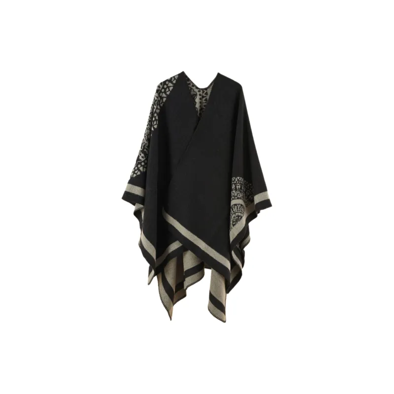 FUO Faux Cashmere Shawls Unisex-1