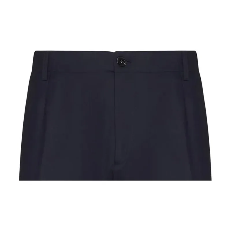 Burberry Straight Leg Slim Cut Trousers-4