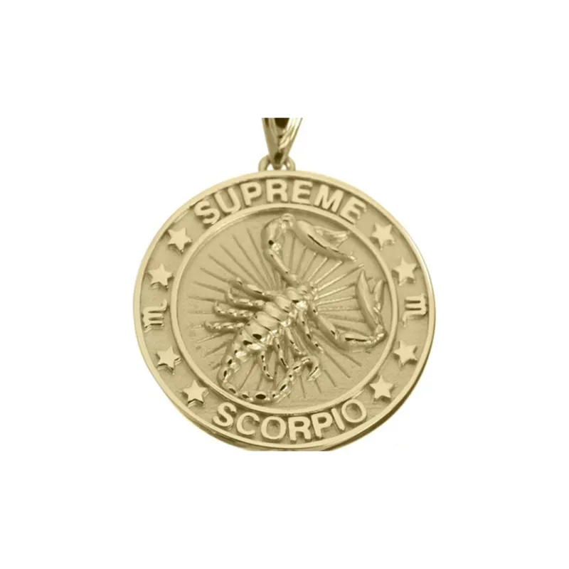 Supreme 14K Gold Pendants Unisex Gold-2