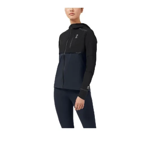 On Jacket Women's Black/Marine Blue