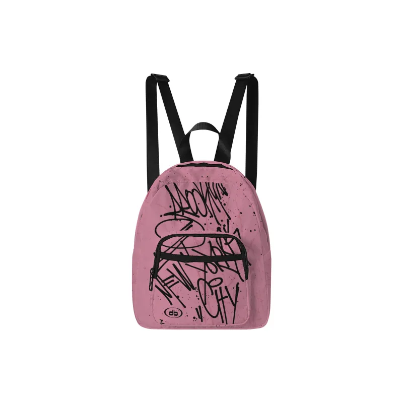 Soundbyte Polyester Students Backpack Women's Pink-0