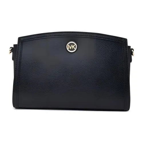 MICHAEL KORS Leather Handbag Shoulder Bag Women's Black