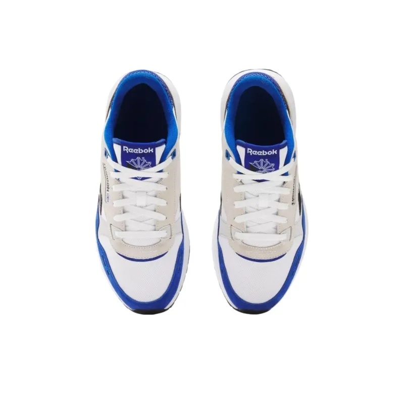 Reebok Classic Leather 2400 White Boundless Blue Black-2