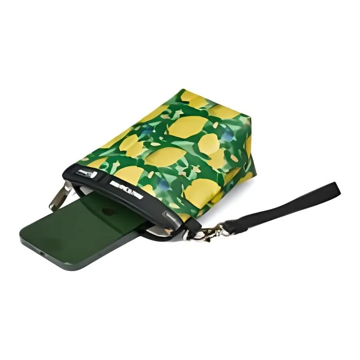 Skechers LeSportsac Collaboration Fabric Coin Purse, Clutch Regular Unisex Lemon-3