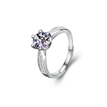 Lockstarfy Moissanite Rings Unisex