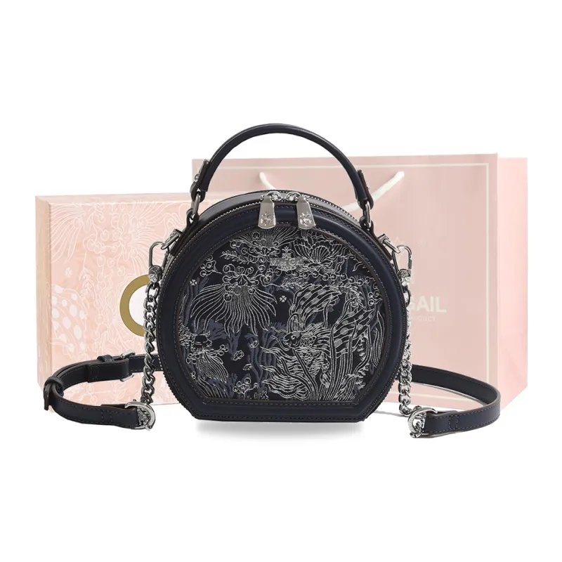 MISS GAIL PU Handbag Shoulder Bag Crossbody Bag Regular Women's Gray/Pink/Blue-19