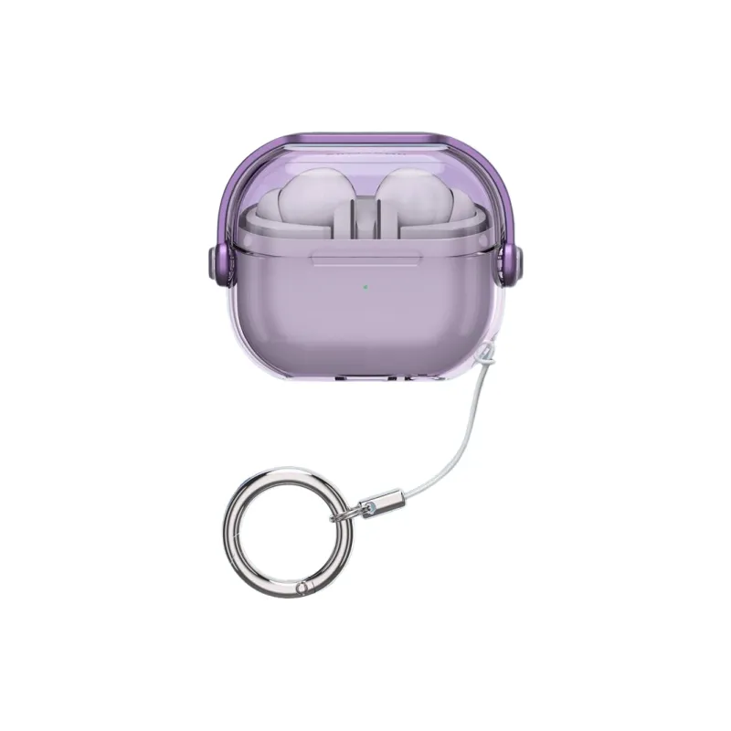 Tong Tong Rabbit Compatible With Samsung Galaxy Buds3 Pro TPU Transparent Lock Headphone Case Headphone Cover-11