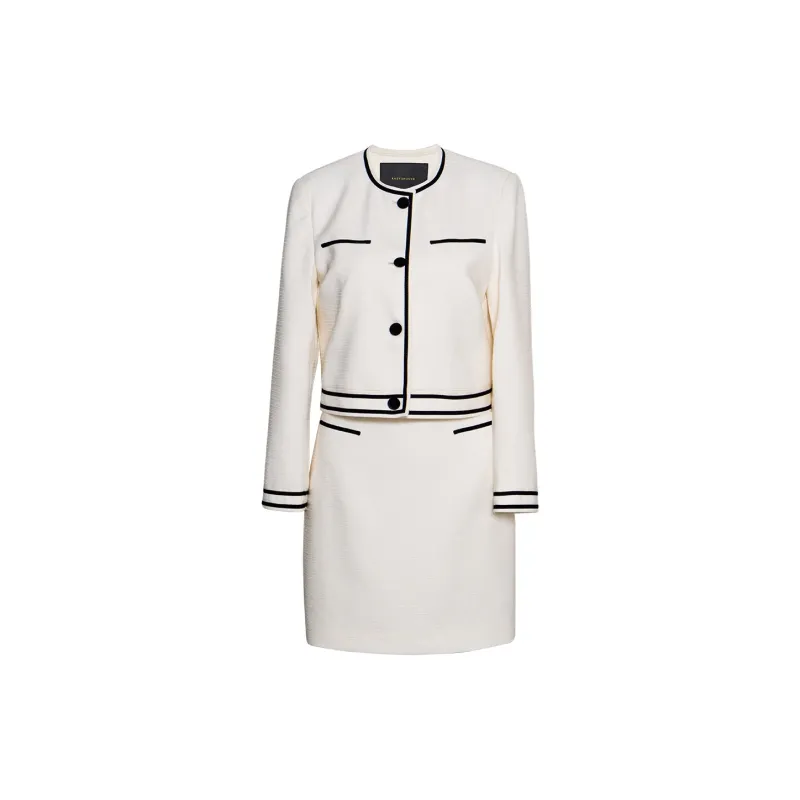 ROEYSHOUSE Skirt Set Women's White-1