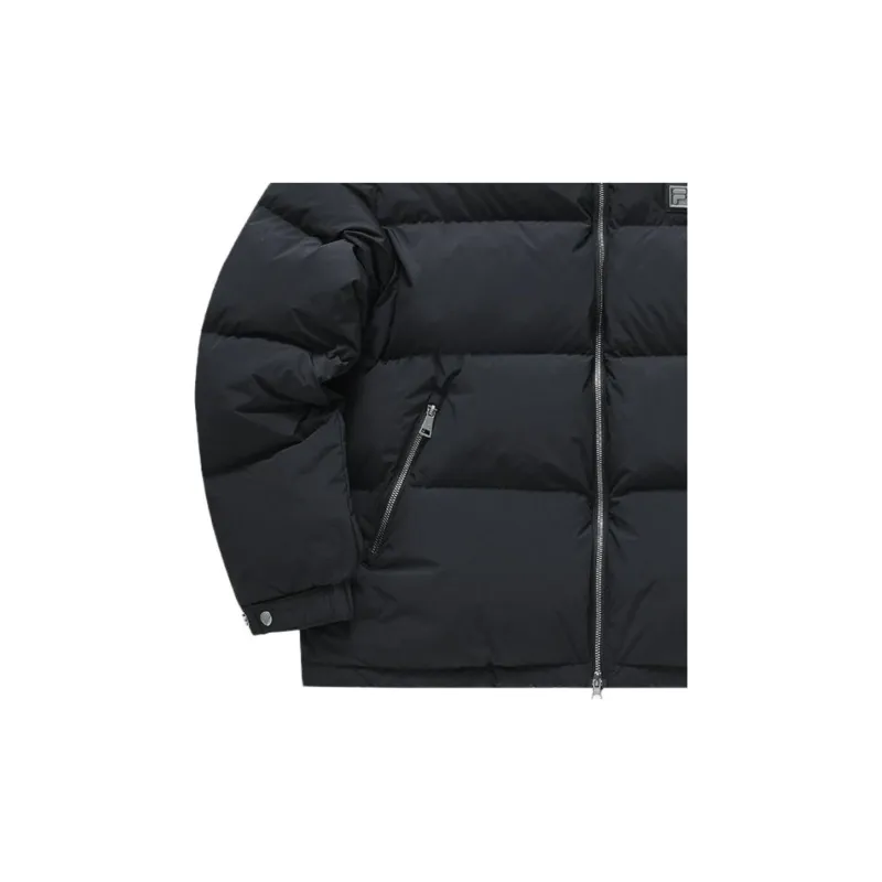 Beams X FILA Down Jackets Men Black-2