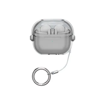 Tong Tong Rabbit Compatible With Samsung Galaxy Buds3 Pro TPU Transparent Lock Headphone Case Headphone Cover