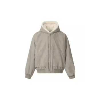 SOCKKEY Velvet feel Coat Unisex Gray
