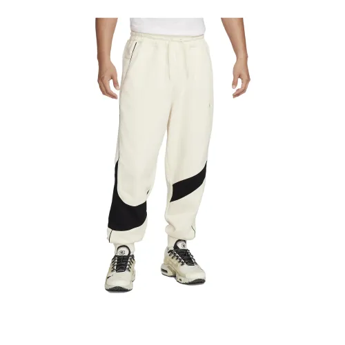 Nike Knitted Sports Pants Men's Coconut Milk White