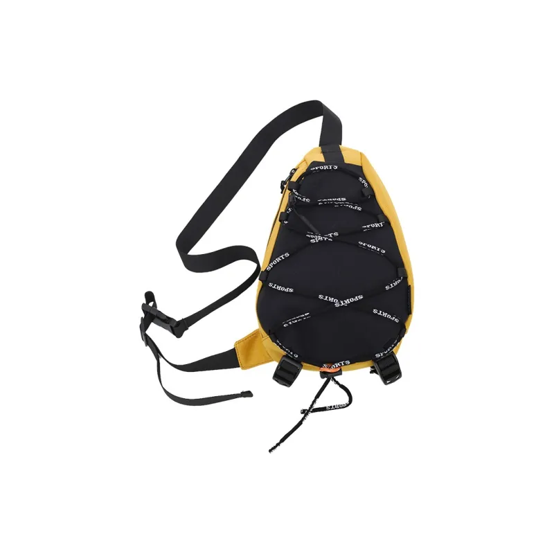 OUZIHUANG Nylon Sling Bag Small Size Men's Multicolor-3