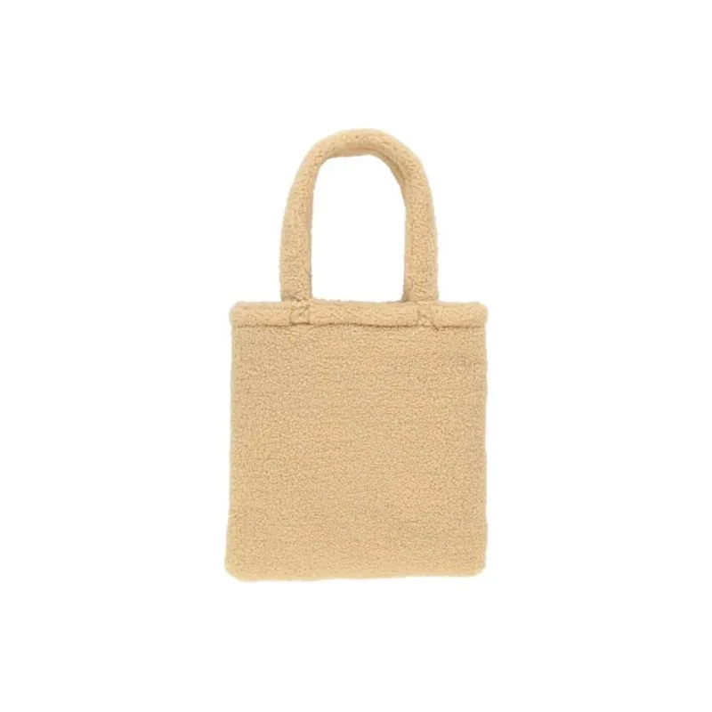 Disney Plush Tote Bag Shopping Bag Handbag Women's Light Brown-1