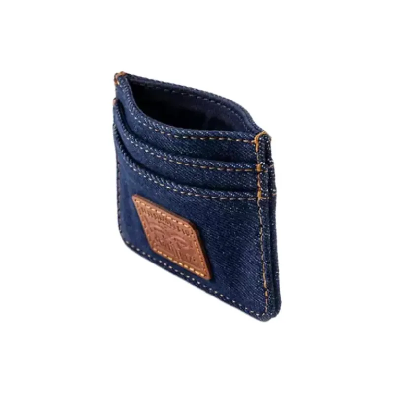Levi’s 100% Cotton Card Holder Regular Men's Blue-1
