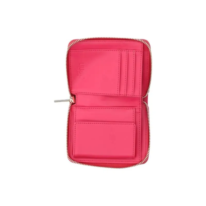 LIU·JO Artificial Leather Wallet Women's Magenta-1