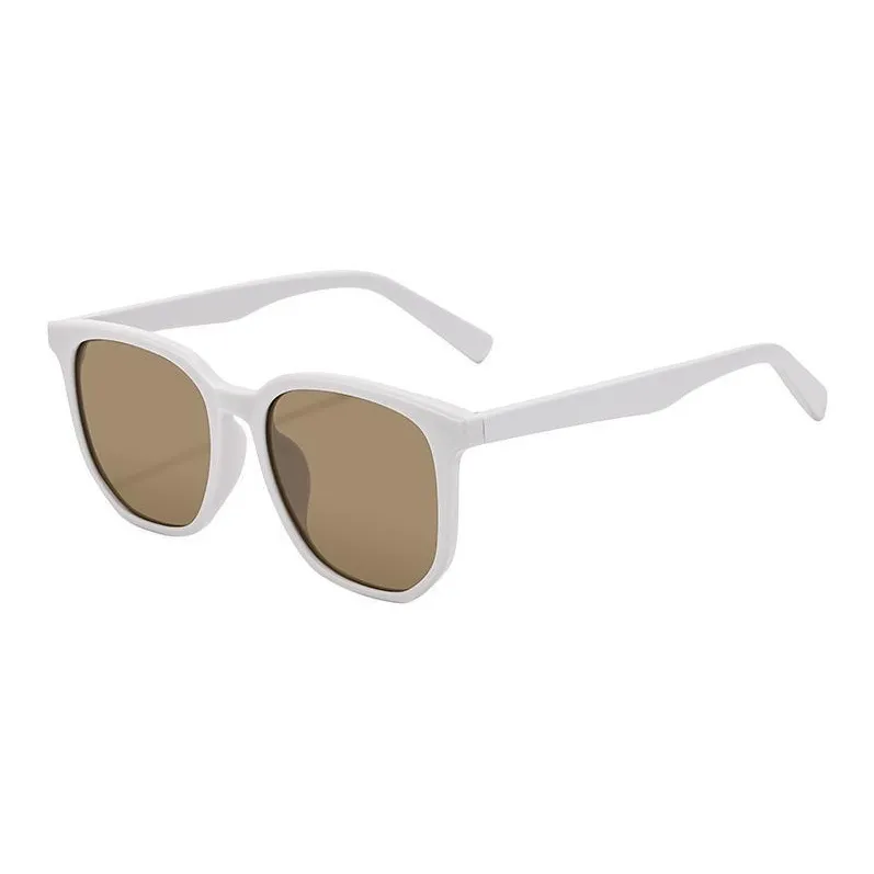Sagawa TR/Memory Plastic Plate Frame Square Sunglasses Unisex-2