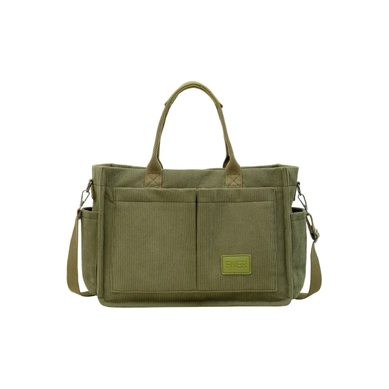 SWIMADE Corduroy Handbag Women's Multicolor-20