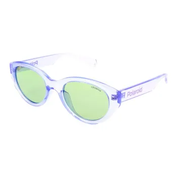 Polaroid Polycarbonate Cat Eye Sunglasses Women's Purple