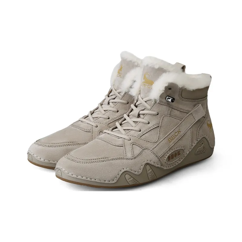 BECK Cushioning Breathable High Top Casual Shoes Men's-1