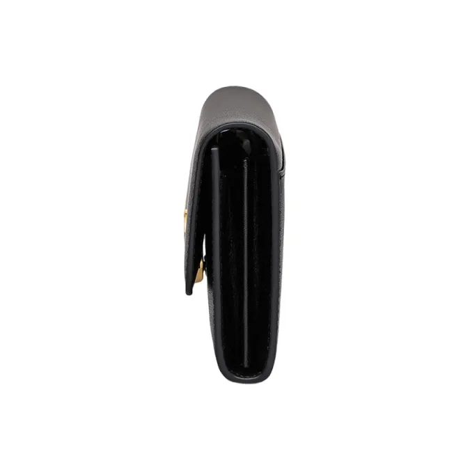 MILLIE'S Composite Material Clutch Coin Purse Card Holder Wallet Regular Women's Black-5