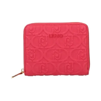 LIU·JO Artificial Leather Wallet Women's Magenta