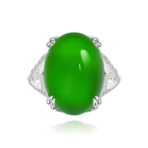 FUNNXI Chalcedony Rings Women's