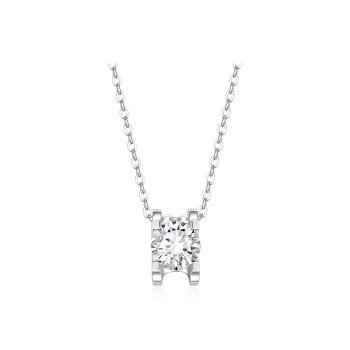KADER 925 Sterling Silver Necklaces Women's Silver, Gift Box Set