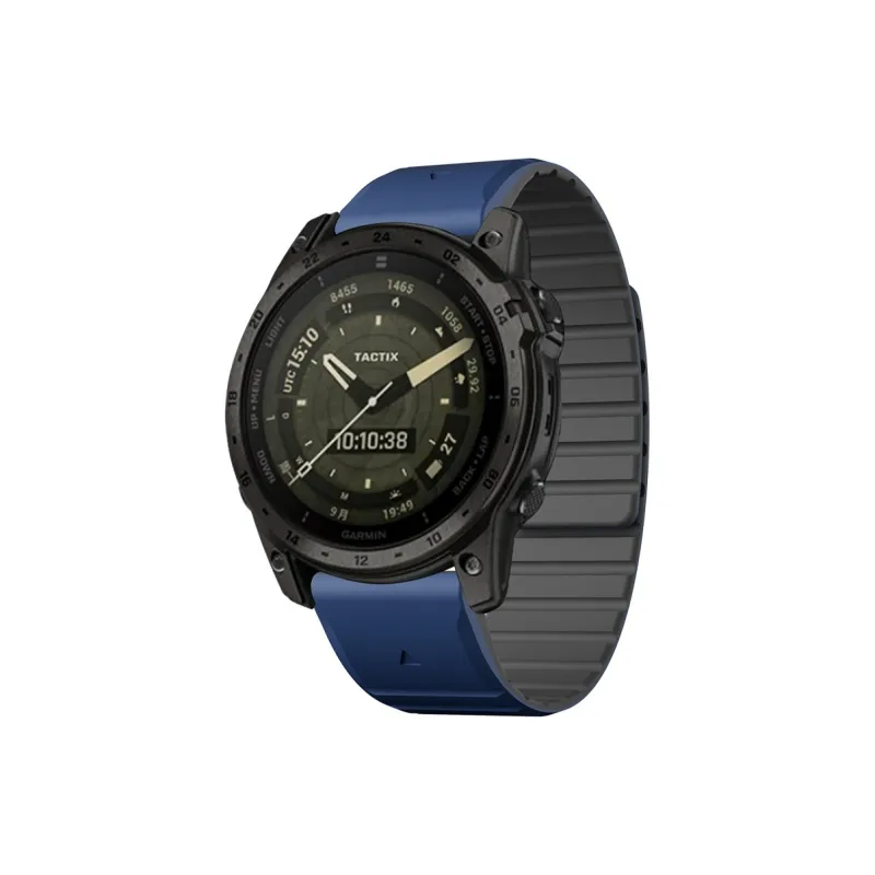 SOOPSORI Watch Band Garmin Fenix5/5X/6X Pro/7X Compatibility Silicone Material-12