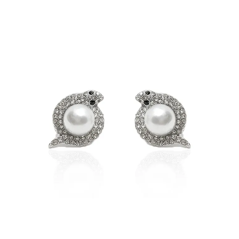 KING OF BLING Alloy With Zircon Stud Earrings Unisex-6