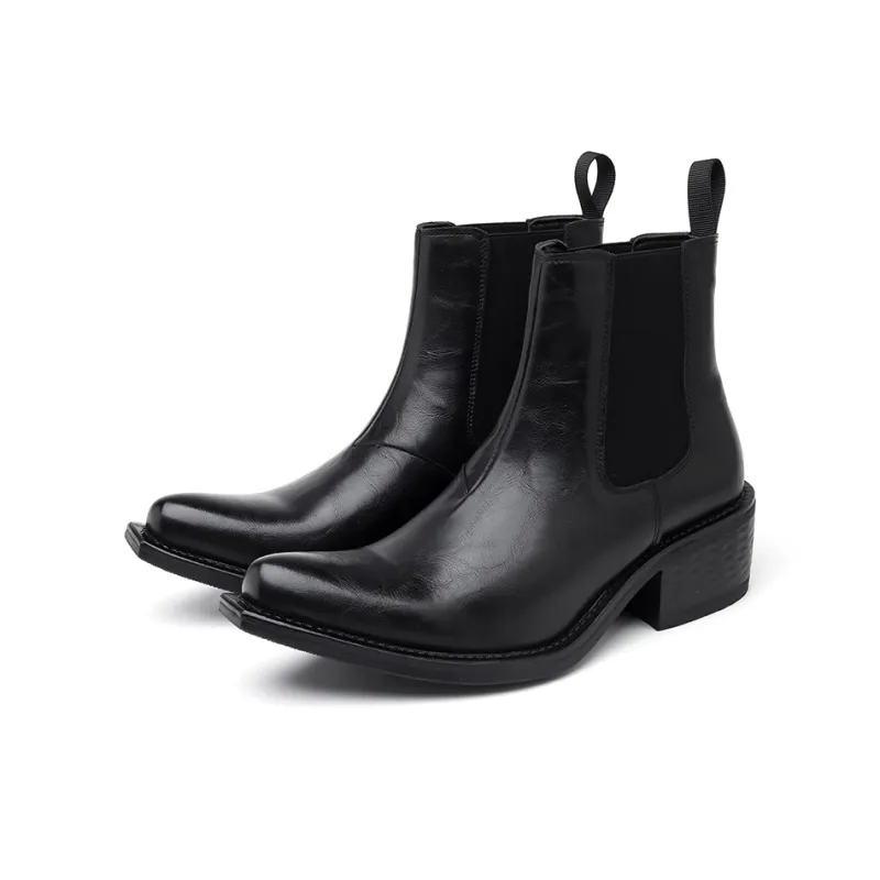 Cachiotti KAQIAODI Short Chelsea Boots Unisex Black-2
