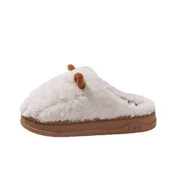LURAD EVA Fuzzy Slip Resistant Abrasion Resistant Wrap toe Slippers Women's