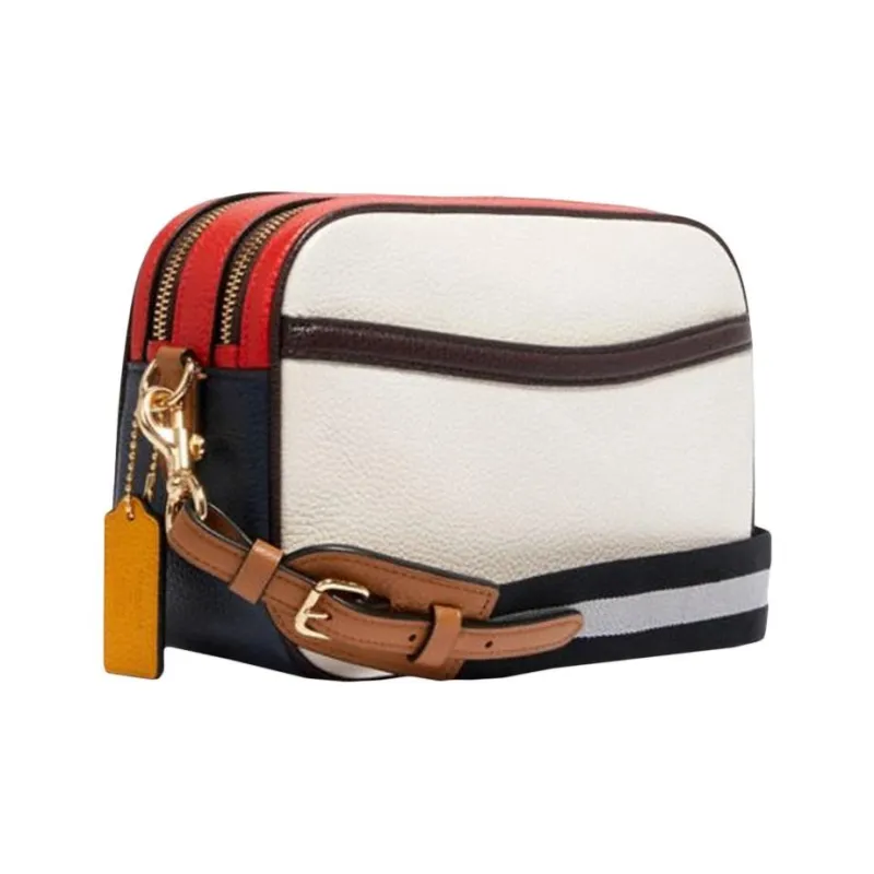 COACH MARVEL Collaboration Jes Cow Leather Camera Bags Crossbody Bag Shoulder Bag Medium Size Women's White-2