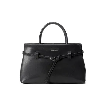 AQUASCUTUM Top Grain Cow Leather Handbag Women's Multicolor