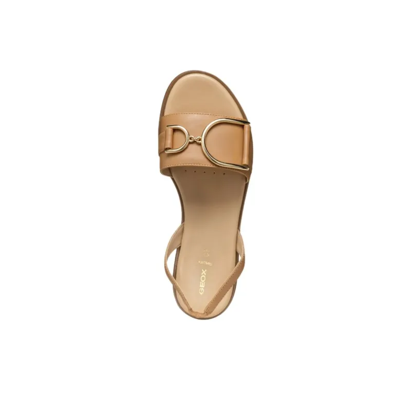 GEOX Naileen Strap Sandals Women's Umber-4
