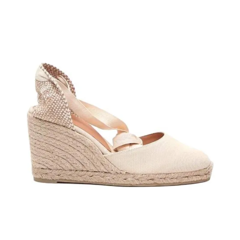 Castañer Carina Ankle Strap Wedge Espadrilles Women's-2